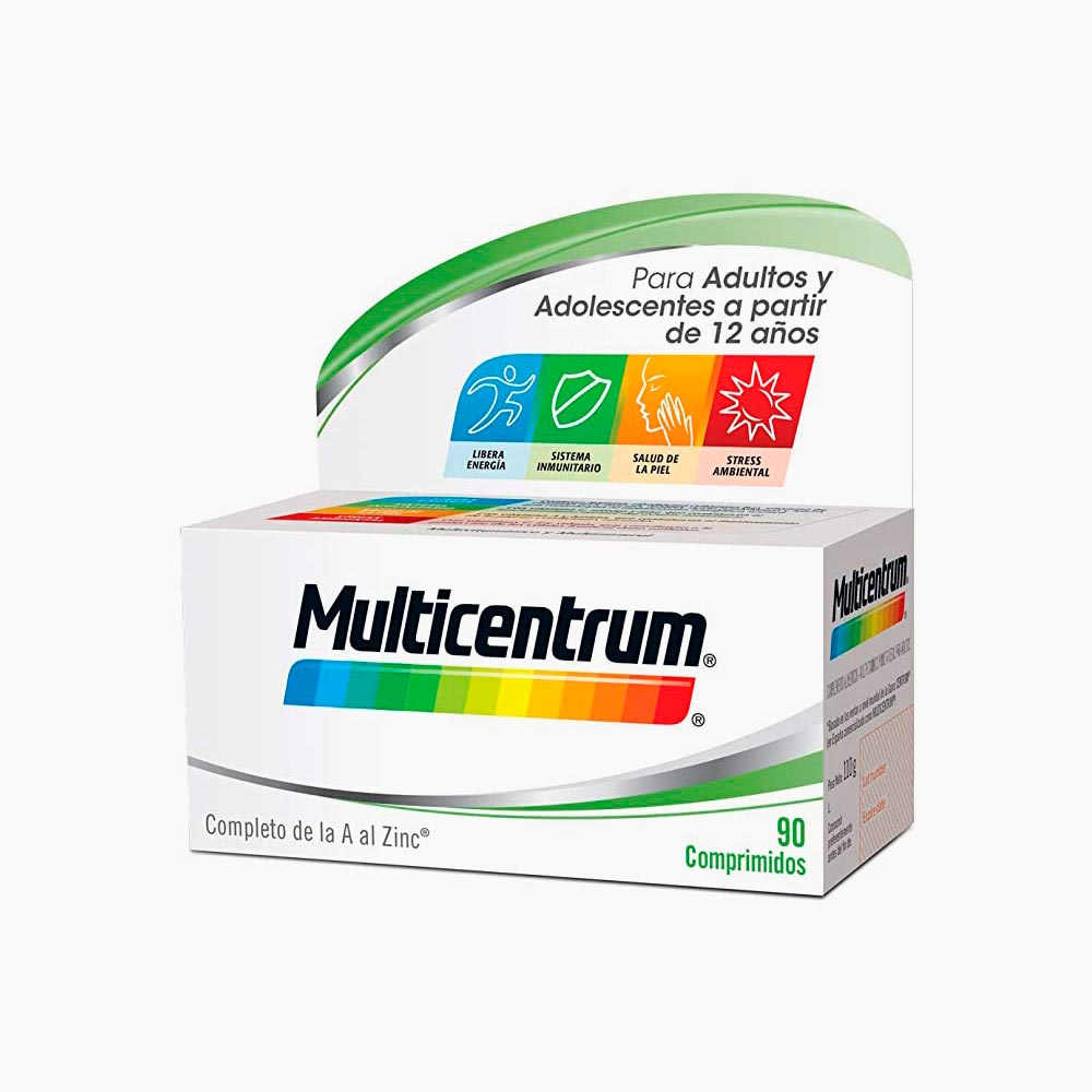 Multicentrum luteína 90 comprimidos