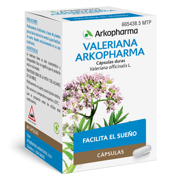arkocapsulas valeriana 84 Farmacia Fronteira