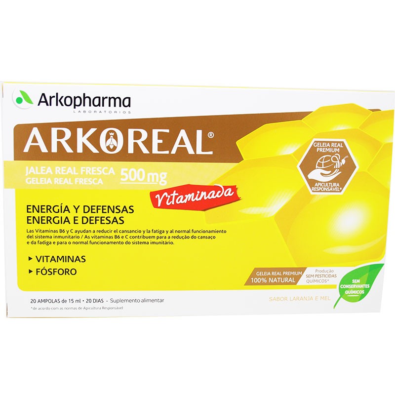 arkoreal jalea real 500 vitaminada arkopharma Farmacia Fronteira