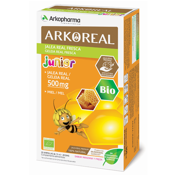 arkoreal jalea real junior bio 500 arkopharma Farmacia Fronteira