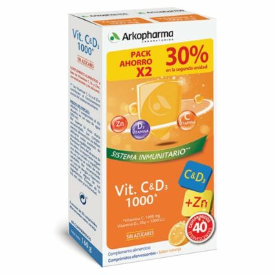 Arkopharma VitaminaCDZn 40 FarmaciaFronteira e1632149333121